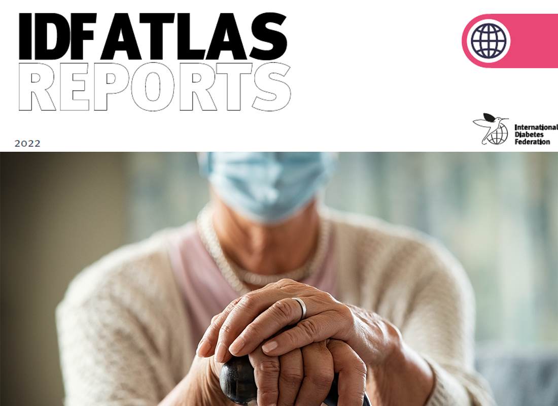 Portada del informe Atlas de la FID sobre Covid-19 y diabetes