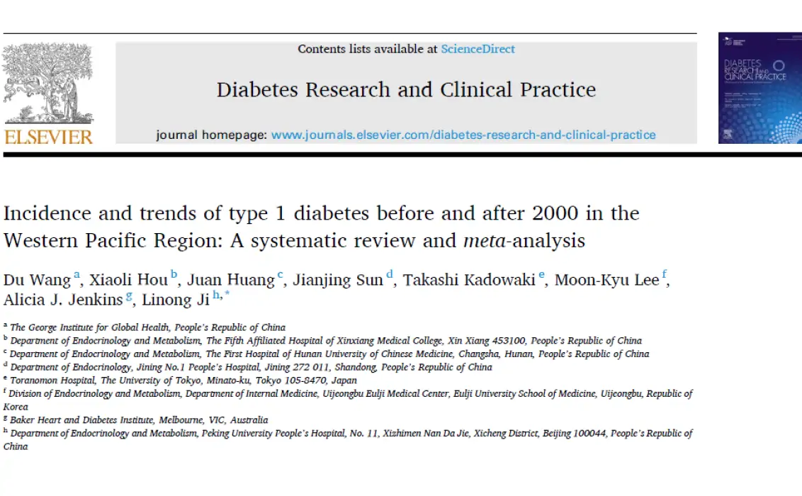 DRCP article Type 1 Diabetes in WPR