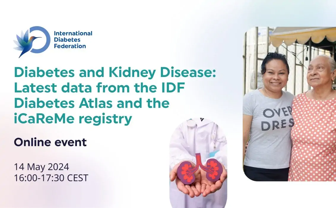 Diabetes and Kidney Disease: the latest data from the IDF Diabetes Atlas and the iCaReMe registry