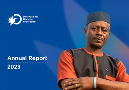 cover photo of idf annual report 2023